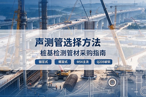 岚县声测管选型标准