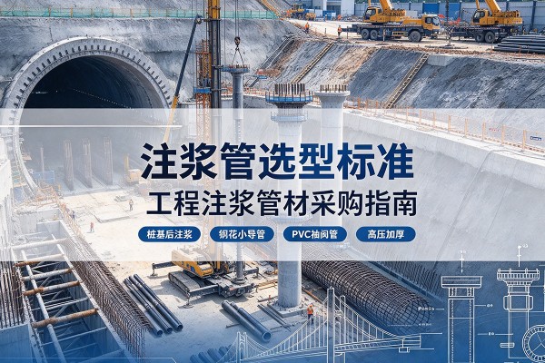 岚县注浆管选型标准