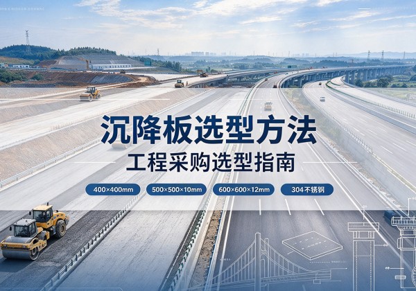 岚县沉降板选择方法
